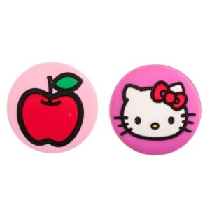 hello kitty sports face and apple vibration dampener