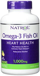 natrol 1000mg omega 3 fish oil softgel - 150 per pack -- 1 each.