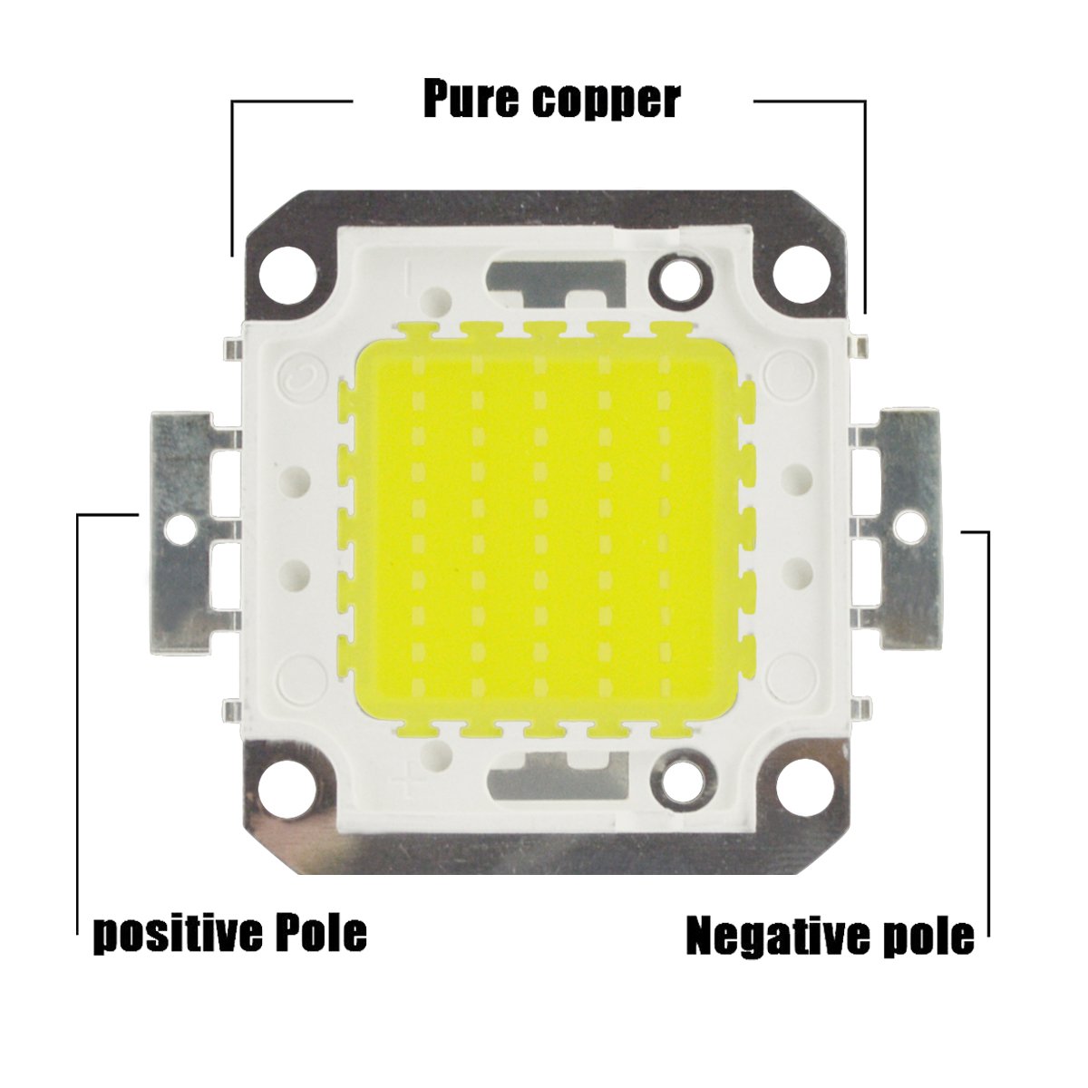 LOHAS® 50W LED Chip Cool White Bulb High Power Lamp Energy Saving Chip