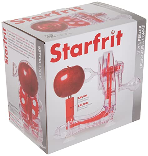 Starfrit Apple Peeler, Red