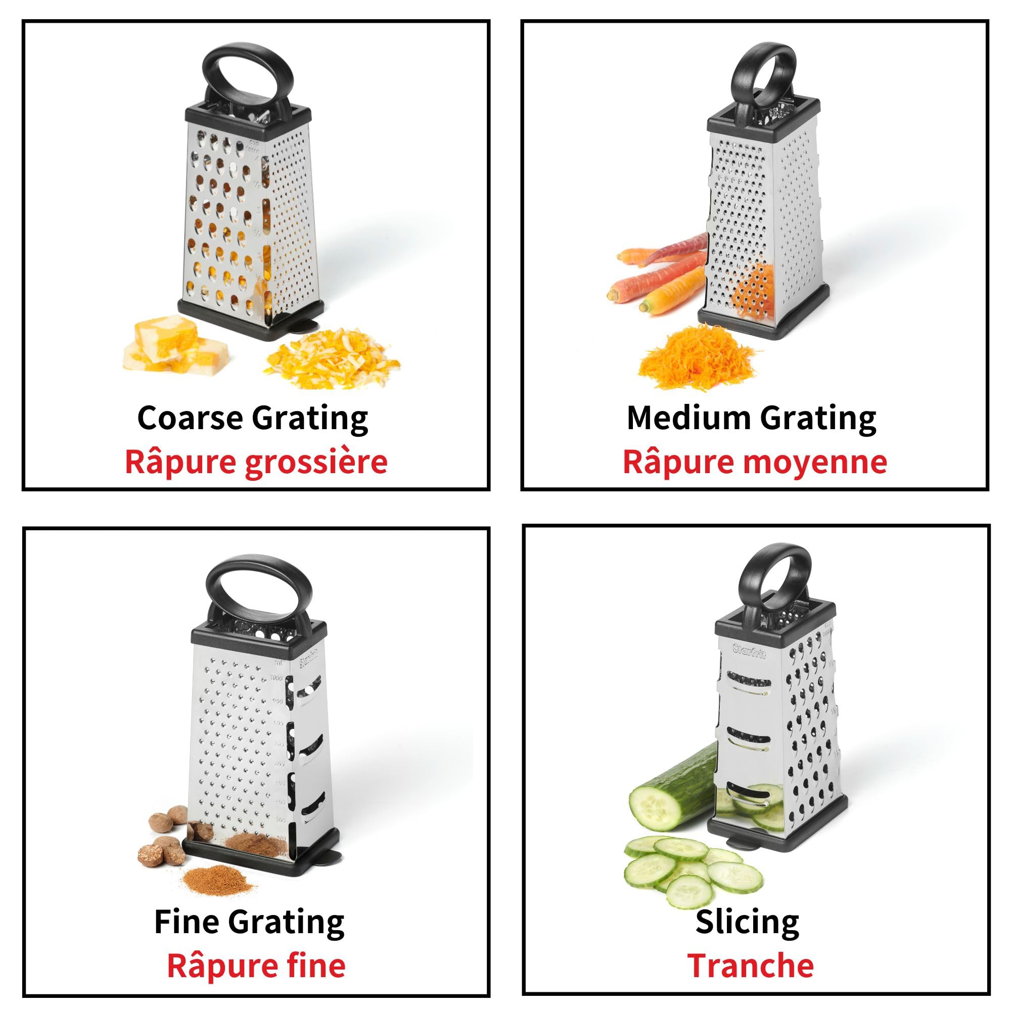 Starfrit Four-Sided Box Grater