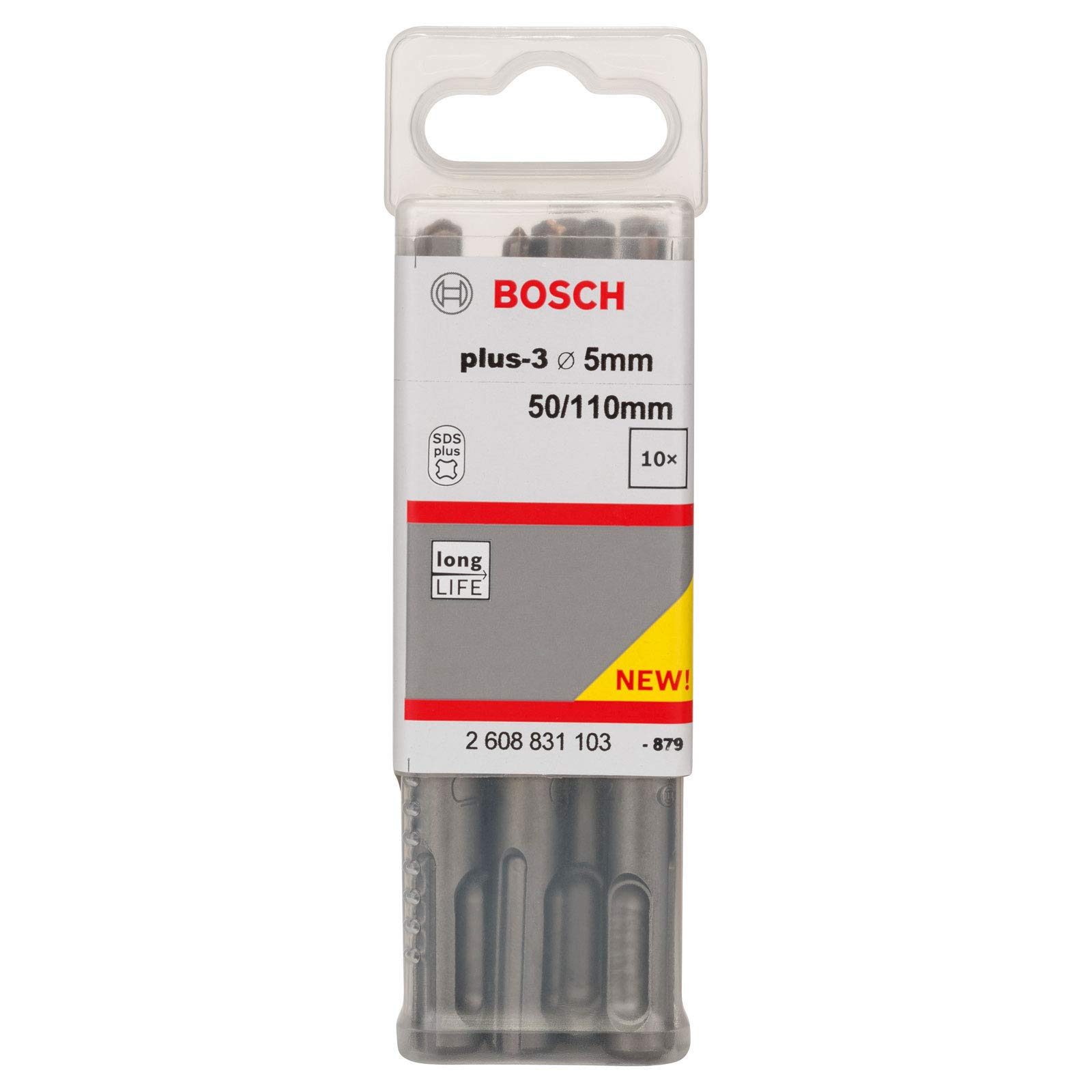 Bosch 2608831022 8x400x460mm Hammer Drill Bit SDS Plus, 3"