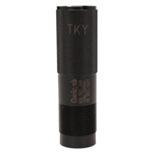 carlson’s choke tubes 12 gauge for winchester - browning inv - moss 500 [ turkey | 0.640 diameter ] blued steel | extended turkey choke tube | made in usa