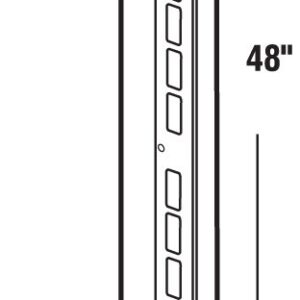 Prime-Line U 10895 Mega-Jamb Reinforcing Kit for 2-3/4 In. Backset, For 1-3/4 In. Doors (1 Kit)