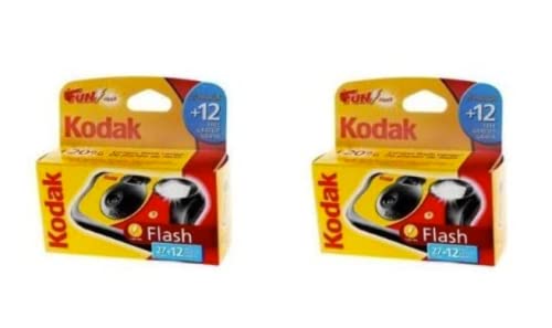 KODAK Fun Flash Disposable Camera – 39 Exposures Pack of 2