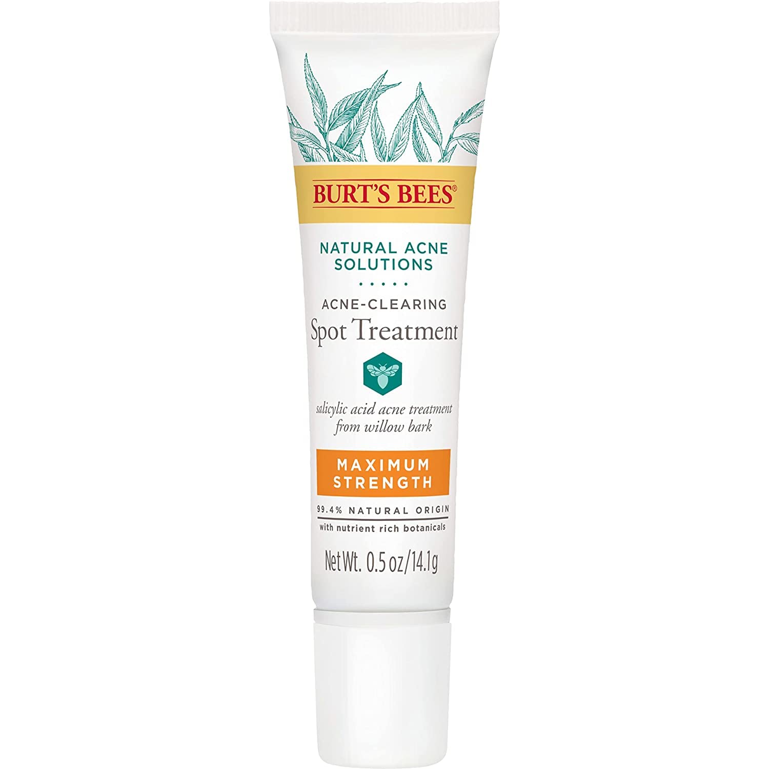 Burts Acne Spot Crm Max Size .5 Oz Burts Bee Acne Max Sport Cream 0.5oz