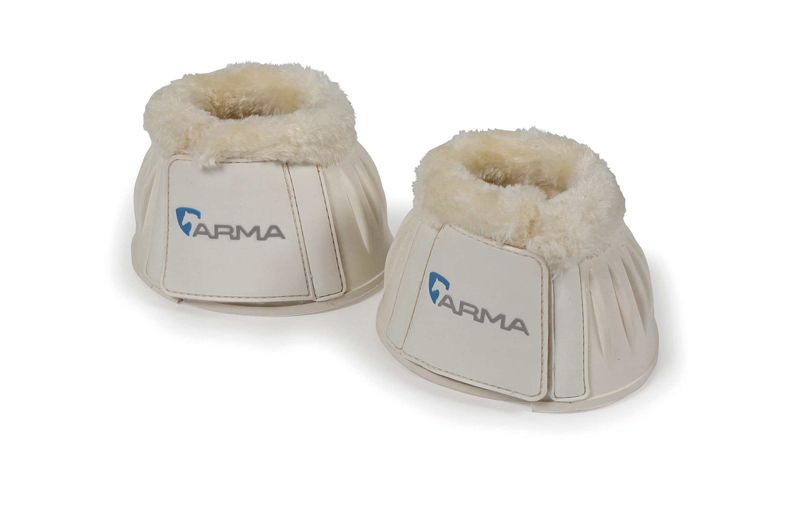 ARMA Fleece Trim Bell Boot (White, Full)