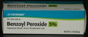 perrigo 5 percent benzoyl peroxide acne treatment gel 60gm tube