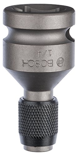 Bosch Accessories 2608551110 Adapter for Sockets, 1/4"