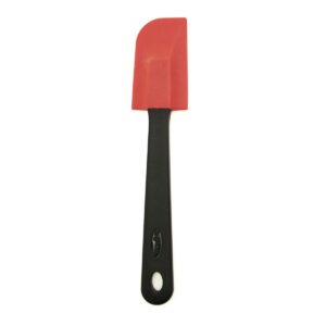 starfrit silicone and nylon spatula, medium, red