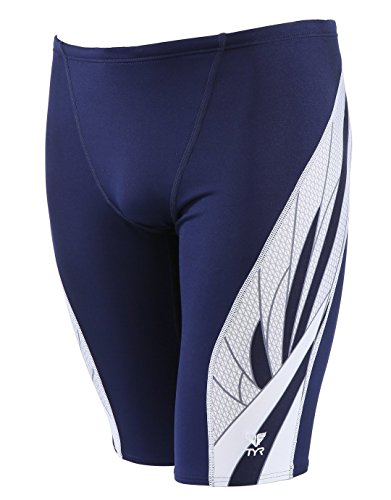 TYR SPX7A40826 Phoenix Splice Male Jammer Nvy/White 26