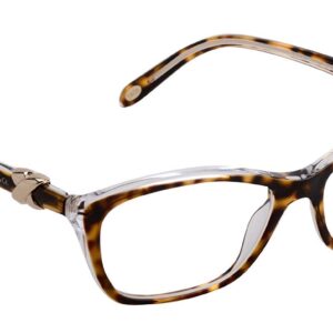 Tiffany & Co. TF2074 - 8155 Eyeglass Frame HAVANA/TRANSPARENT 52mm