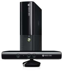 microsoft xbox 360 e 4gb console with kinect sensor