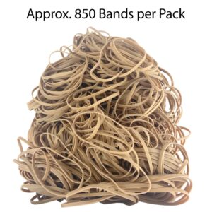 Office Depot Rubber Bands, #33, 3 1/2in. x 1/8in., 1 Lb. Bag, 2433408