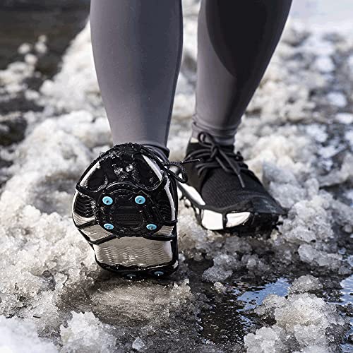 Due North Everyday G3 Ice Cleat for Walking and Running on Snow and Ice, L/XL, (1 Pair)