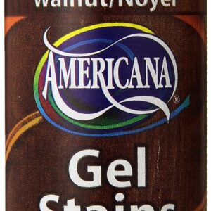 DecoArt Americana Acrylic Gel Stains Paint, 2-Ounce, Walnut