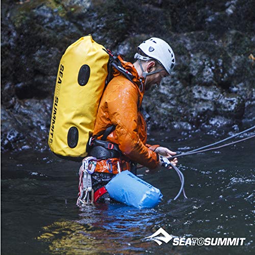 Sea to Summit Hydraulic Dry Pack, Heavy-Duty Backpack, 65 Liter, Yellow