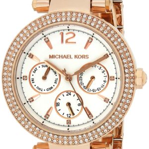 Michael Kors Women's Parker Rose Gold Tone Stainless Steel Watch MK5781