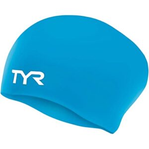 TYR mens - Adult Swim Cap, Black, 0 US