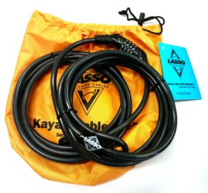 lasso the original kayak lock for closed deck touring kayaks