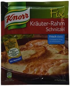 3-pack knorr krauter- rahm schnitzel fix (3x2 oz) schnitzel fix