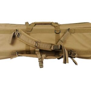 Lancer Tactical 36" MOLLE Padded Double Airsoft Gun Bag (Desert Tan)