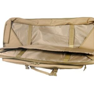 Lancer Tactical 36" MOLLE Padded Double Airsoft Gun Bag (Desert Tan)