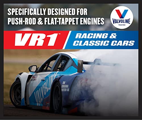 Valvoline VR1 Racing SAE 20W-50 Motor Oil 1 QT, Case of 6