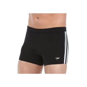 Speedo Men's Swimsuit Square Leg Splice , Speedo Black, Medium