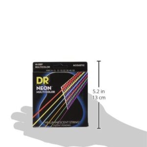 DR Strings HI-DEF NEON Acoustic Guitar Strings (NMCA-11)