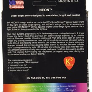 DR Strings HI-DEF NEON Acoustic Guitar Strings (NMCA-11)