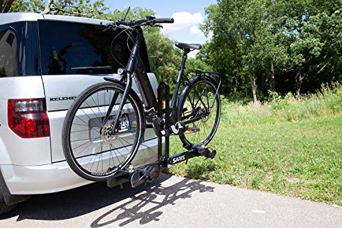 Saris Freedom Bike Hitch Car Rack, 2-Bicycle Carrier, Black