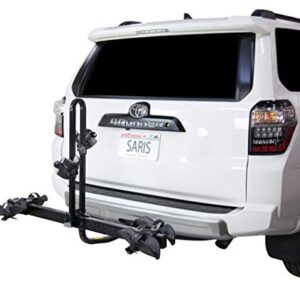 Saris Freedom Bike Hitch Car Rack, 2-Bicycle Carrier, Black