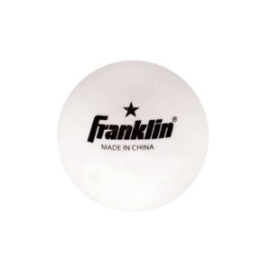 Franklin Sports Ping Pong Balls - Bulk Pack of Official Size + Weight 40mm Table Tennis Balls - White + Orange - One Star Professional Ping Pong Balls - Durable Ping Pong Balls - 144 Ball Bulk Pack