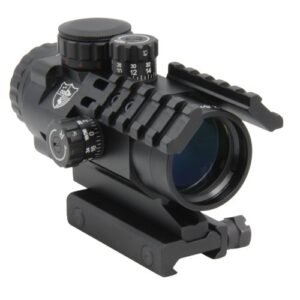 CCOP Outdoor Products Tactical Prism Scope, 2.5x32mm, Red/Green