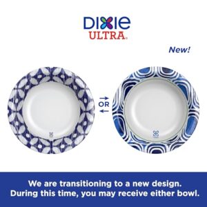 Dixie Ultra, Large Paper Bowls, 20 Oz, 26 Count, Microwave Safe, Compostable, Disposable Bowls Great For Breakfast, Lunch, And Dinner Meals