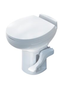 aqua-magic residence rv toilet / high profile / white - thetford 42169