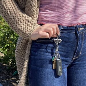 Finders Key Purse - Women’s Key Chain, Key Holder, Keychain Accessories, Key Ring, Cute Keychain, Keychain, Key Hook, Heart