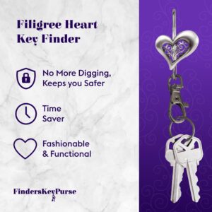 Finders Key Purse - Women’s Key Chain, Key Holder, Keychain Accessories, Key Ring, Cute Keychain, Keychain, Key Hook, Heart