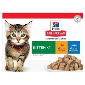 Hills Science Plan Kitten Original Multipack 12 Pack 85g