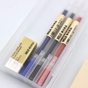 MUJI Large Size 184 X 64 X 25mm Pen Case