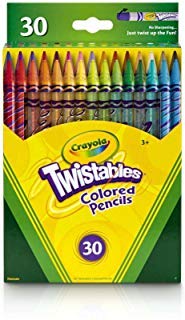 Crayola Twistables Colored Pencils Pack of 30 [Pack of 2 ]