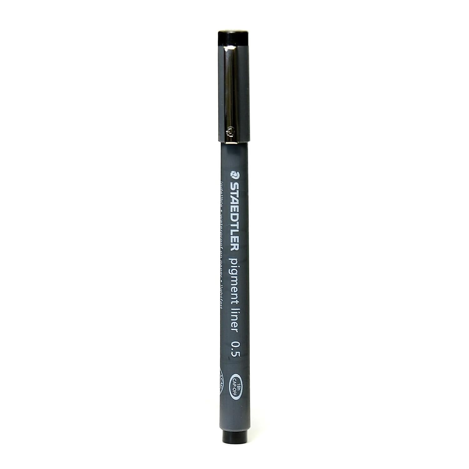 Staedtler Pigment Liner 0.5 mm black [Pack of 5] (60480-PK5)