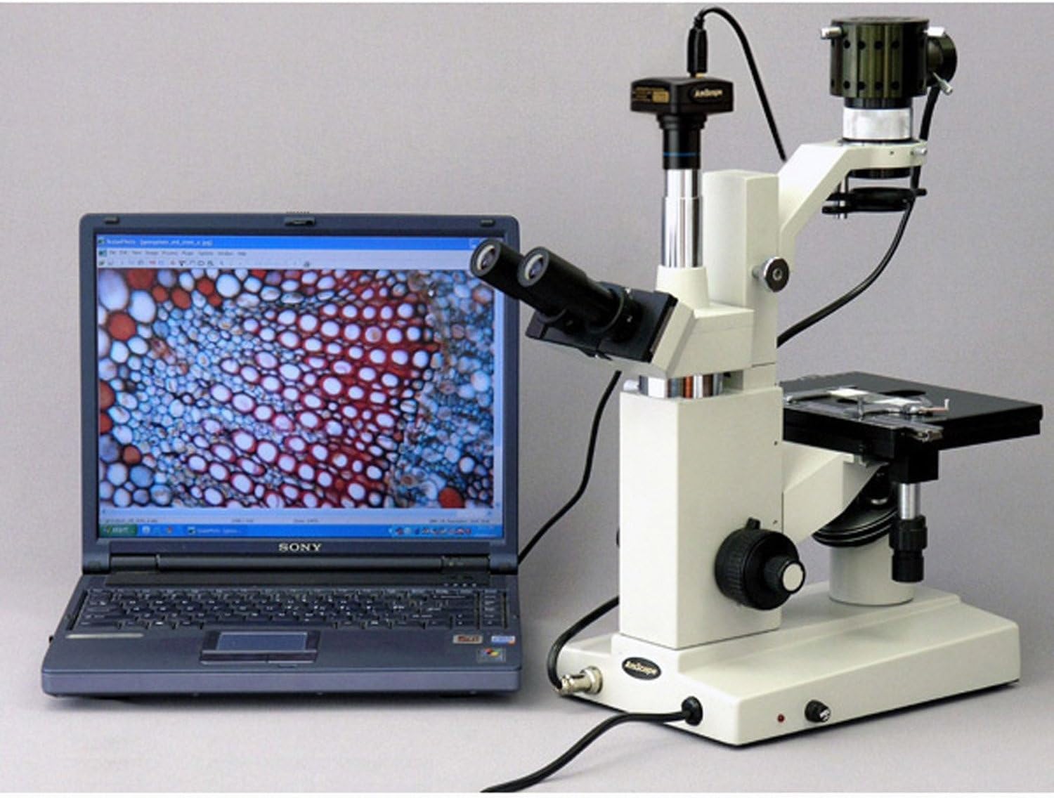 AmScope MU503 5MP USB3.0 Real-Time Live Video Microscope Digital Camera