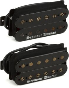 seymour duncan black winter humbucker pickup - set