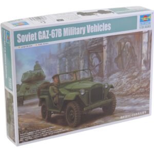 Trumpeter Soviet GAZ-67B Military Vehicle Model Kit