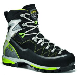 Asolo Alta Via GV Mountaineering Boot - Men's - 10 - Black/Green