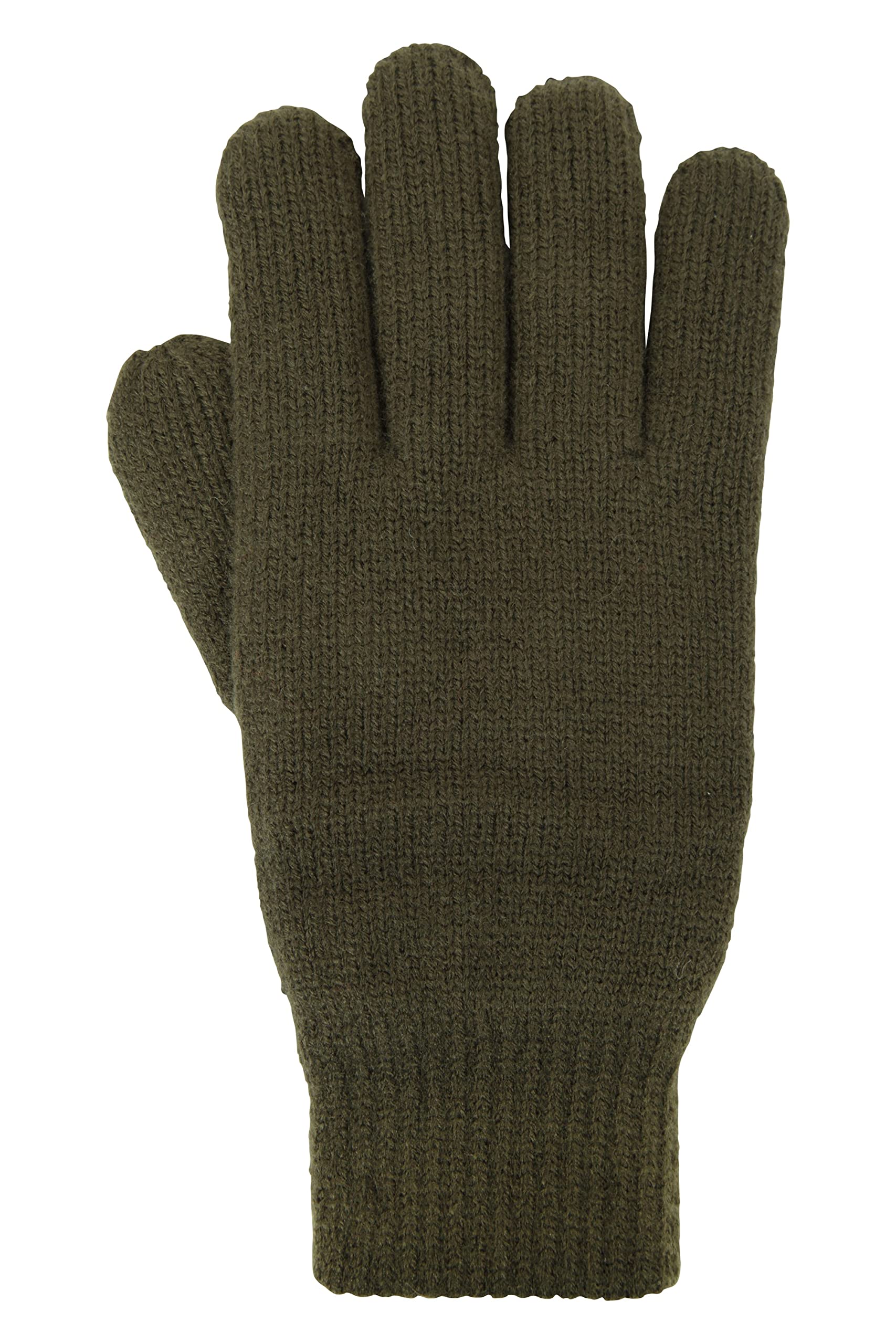 Mountain Warehouse Thinsulate Mens Knitted Gloves Khaki