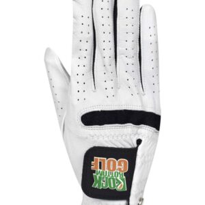 Rock Bottom Golf MRH Cabretta Leather Glove White/Black Extra Large