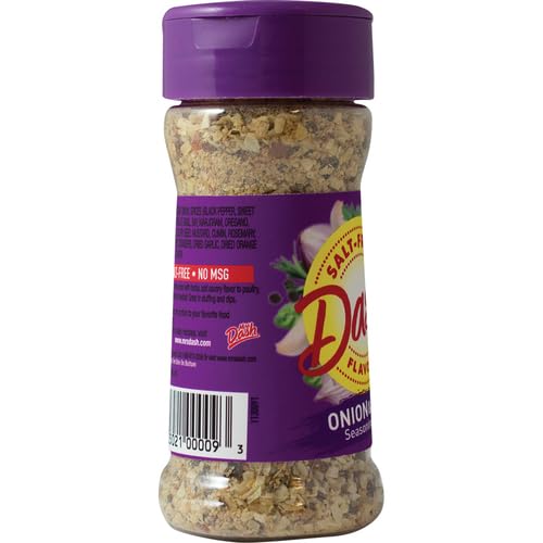 Dash Salt-Free Seasoning Blend, Onion & Herb, 2.5 Ounce